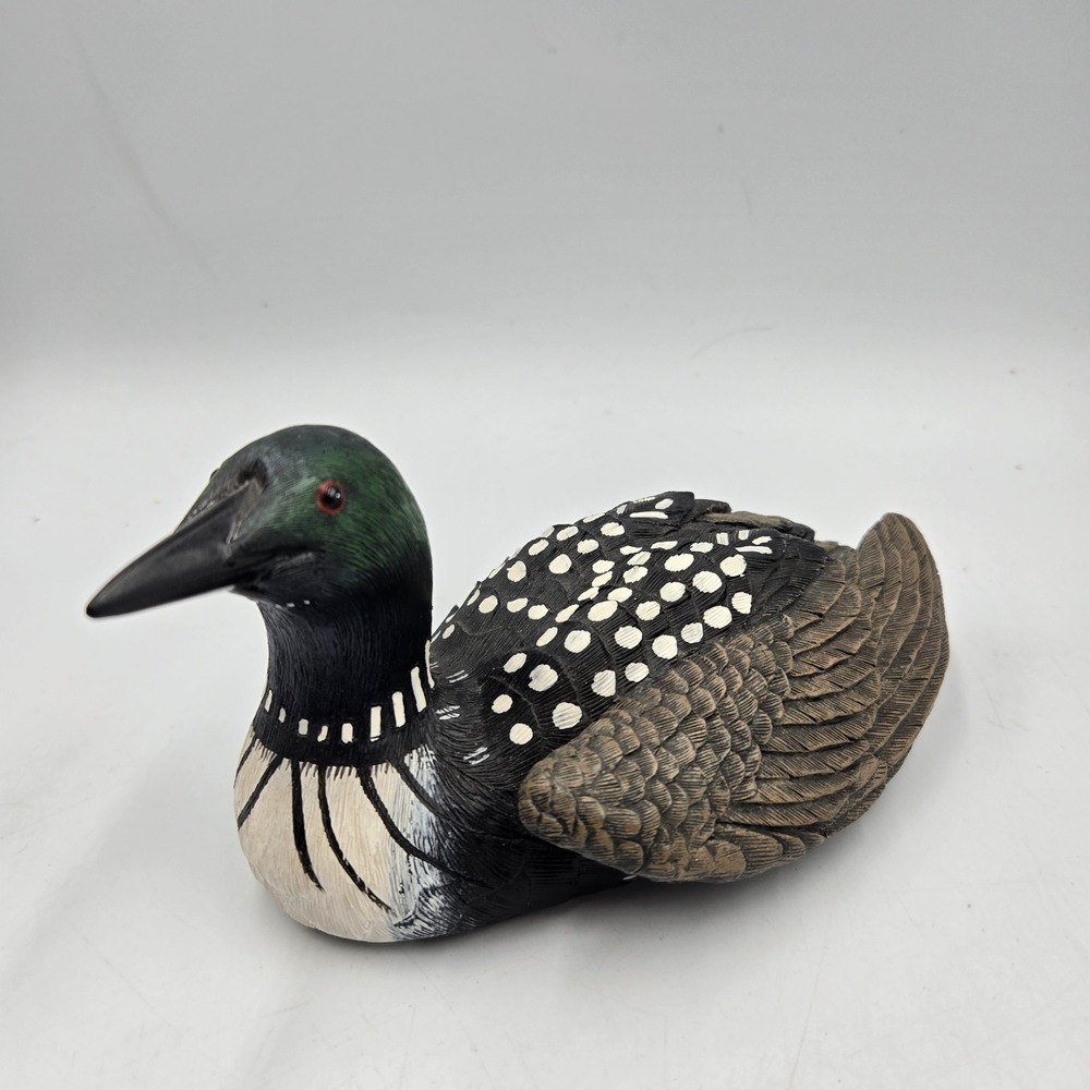 Heritage Artists J.B. Garton Collection Common Loon Duck Decoy Figurine Canada